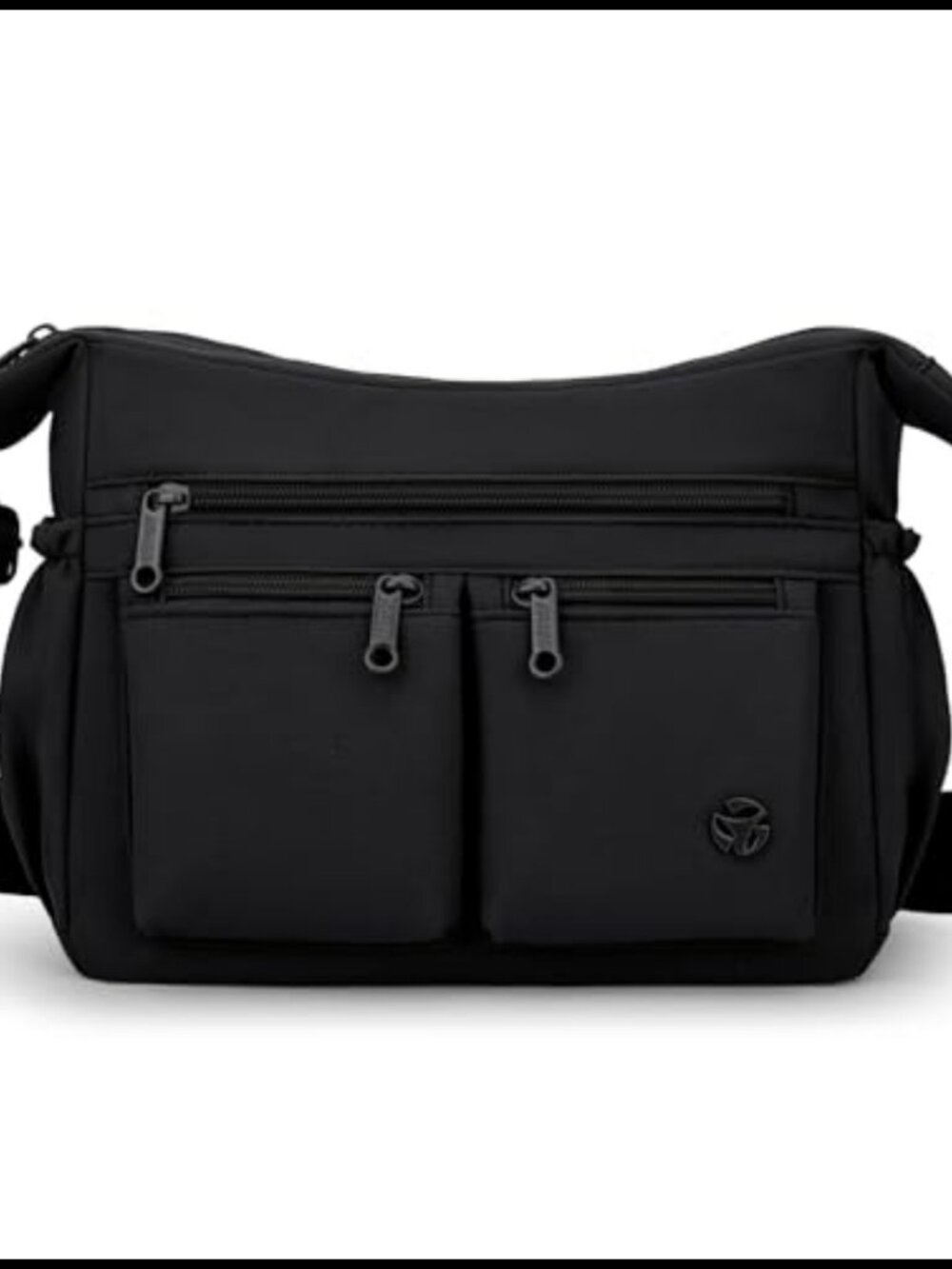 Pealwel Women's Nylon Crossbody Bag Multi-Pocket Shoulder Purse Travel Handbag